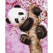 Malowanie po numerach - Śliczna panda 40x50cm
 GX30274