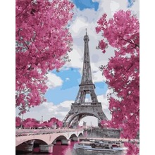 Malowanie po numerach - Magnolie w Paryżu40 x 50 cm