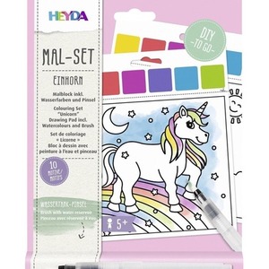 Malowanka wodna - Jednorożec