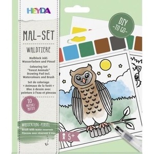 Malowanka wodna - Las