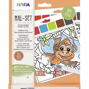 Malowanka wodna - ZOO