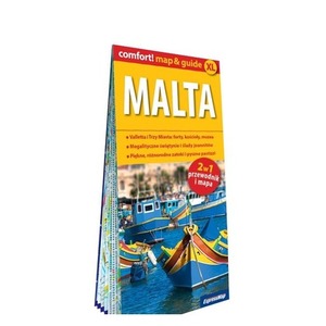Malta laminowany map&guide XL 2w1 przewodnik i mapa