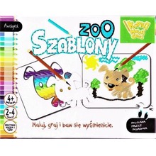 Maluj i graj - szablony zoo