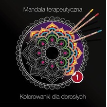Mandala terapeutyczna 1. Kolorowanki dla dorosłych