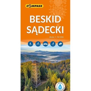 Mapa - Beskid Sądecki 1:50 000
