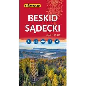 Mapa - Beskid Sądecki 1:50 000