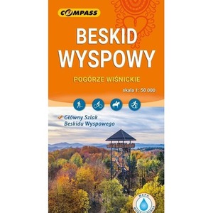 Mapa - Beskid Wyspowy 1:50 000