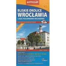 Mapa - Bliskie okolice Wrocławia cz. połud-wsch.