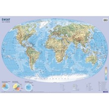 Mapa ścienna świat 1:60 000 000