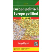 Mapa Europa polityczno-drogowa 1:3 500 000 FB