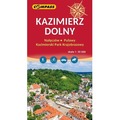 Mapa - Kazimierz Dolny. Nałęczów, Puławy...
