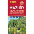 Mapa - Mazury, Szlak Krutyni, Jezioro Śniardwy