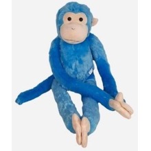 Małpa niebieska na rzepy 85cm