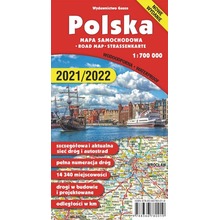 Mapa Polska 700 000 wyd. foliowane