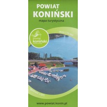 Mapa powiat Koniński - mapa turystyczna 1:75000