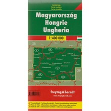 Mapa samochodowa - Węgry 1:400 000