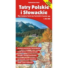 Mapa „Tatry Polskie i Słowackie”