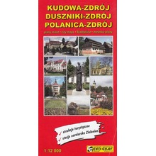 Mapa tur. - Kudowa, Duszniki, Polanica 1:12 000