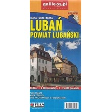 Mapa turystyczna - Lubań/Powiat Lubański