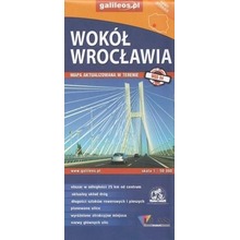 Mapa turystyczna - Wokół Wrocławia 1:50 000