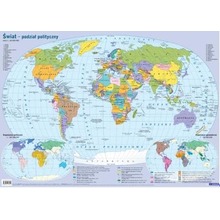 Mapa w tubie: Świat (Polityczna)