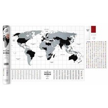 Mapa zdrapka - Travel Map Flags World