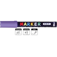 Marker akrylowy 1-2mm fioletowy (6szt) M&G