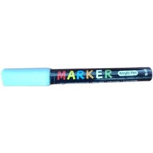 Marker akrylowy 1-2mm niebieski wodny (6szt) M&G
