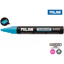 Marker do szyb Milan fluoglass niebieski