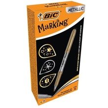 Marker Marking Metallic Ink złoty i srebr. (12szt)