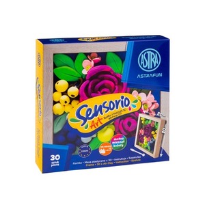 Masa plastyczna Sensorio Art Róże z ramką 30 kolorów