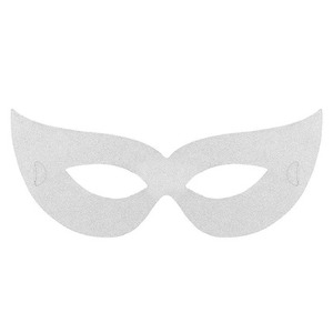 Maseczki papierowe srebrne 4szt