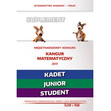 Matematyka z wesołym kangurem - Suplement 2017 (Kadet/Junior/Student)