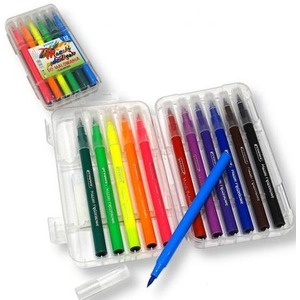 Mazaki pędzelkowe 12 kolorów