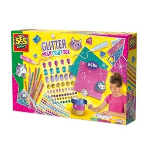 Mega pudełko z brokatem