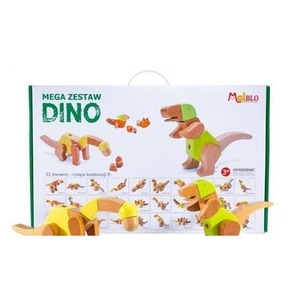 Mega zestaw Dino 33el