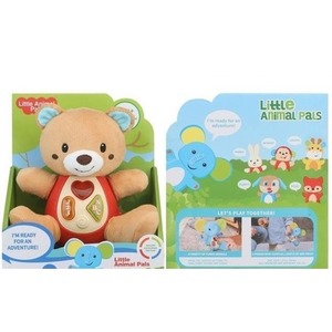 Miś pluszowy ze światłem i muzyką