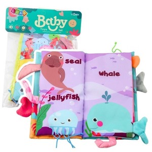 Miękka książeczka zwierzęta morskie