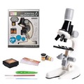 Mikroskop z akcesoriami