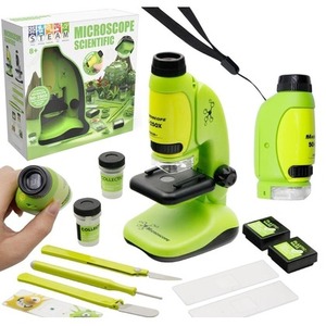 Mikroskop ze światłem powiększenie 250x