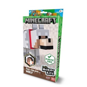 Minecraft zbuduj figurkę Wilka