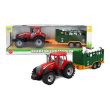 Mini farma Traktor z przyczepą