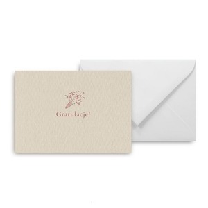 Mini kartka Gratulacje