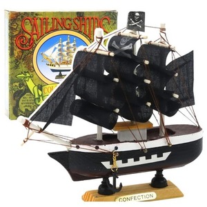 Model kolekcjonerski Statek Żaglowiec Piracki czar