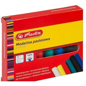 Modelina klasyczna 6 kolorów pastel