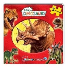 Moje Dinozaury. Książka z puzzlami