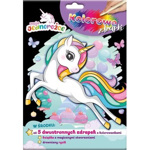 Moje Jednorożce Kolorowe zdrapki cz.1