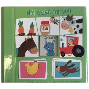 Moje pierwsze książeczki i memory - Dzień na wsi