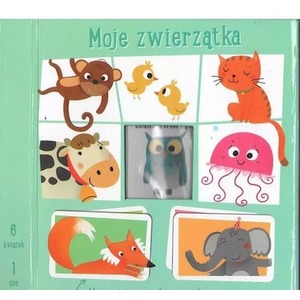 Moje pierwsze książeczki i memory - Zwierzątka