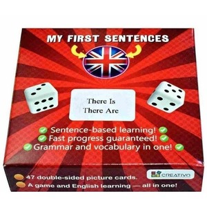 Moje pierwsze zdania po angielsku (THERE IS/ ARE)